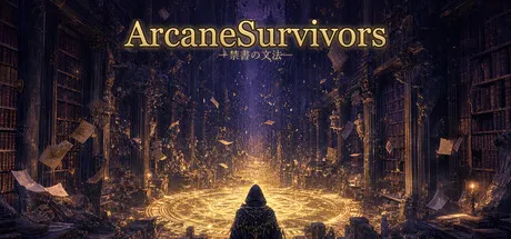 Arcane Survivors official Steam key art.