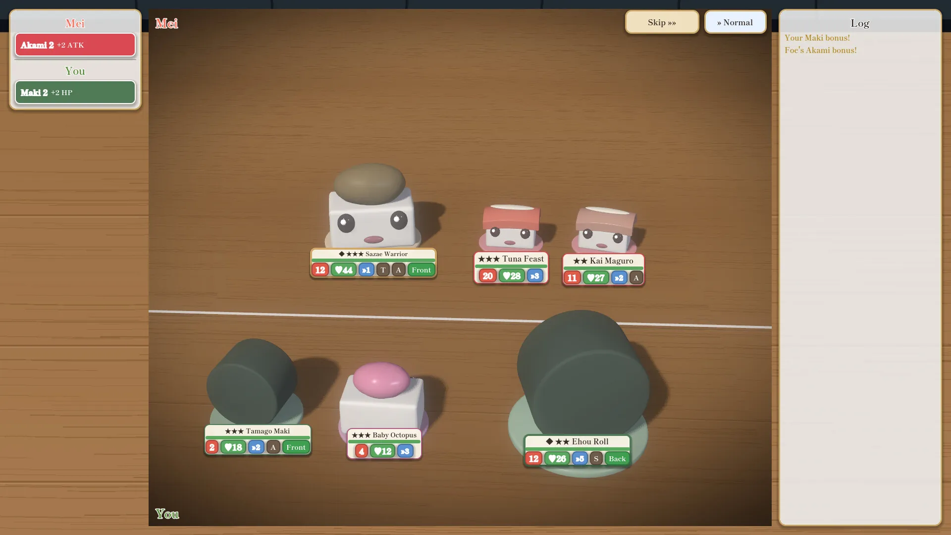 Sushi Gacha: Auto Battler — official Steam screenshot 1