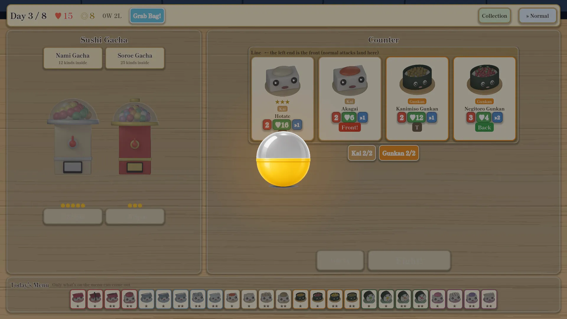 Sushi Gacha: Auto Battler — official Steam screenshot 5